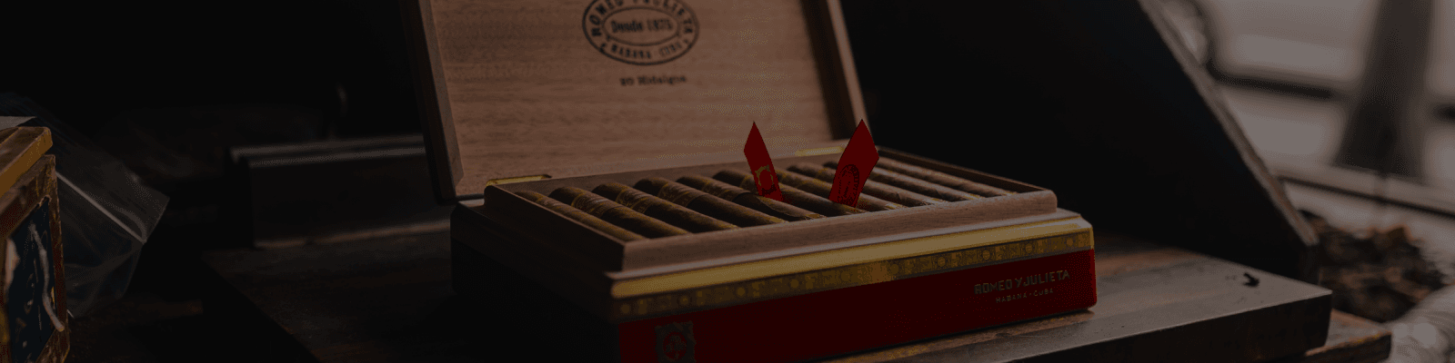 A collection of premium cigars