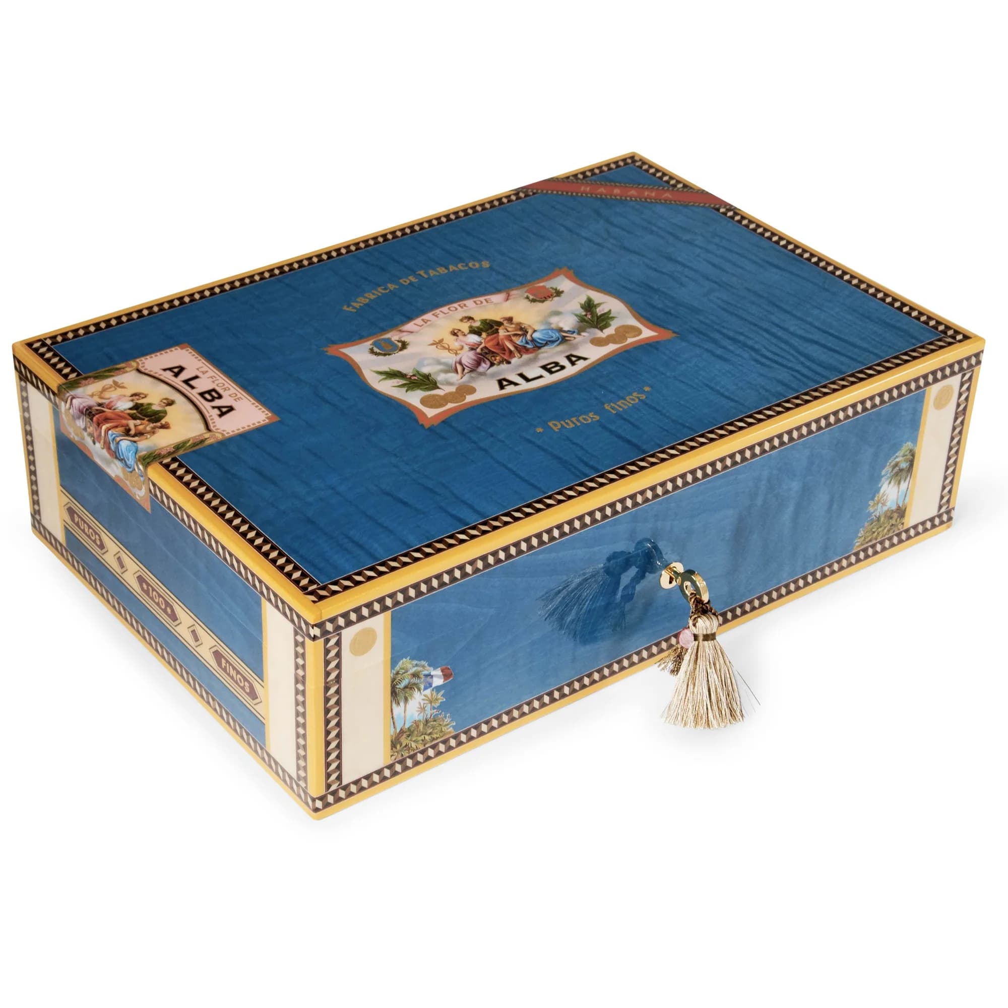 Flor De Alba - 110 Cigars - Blue