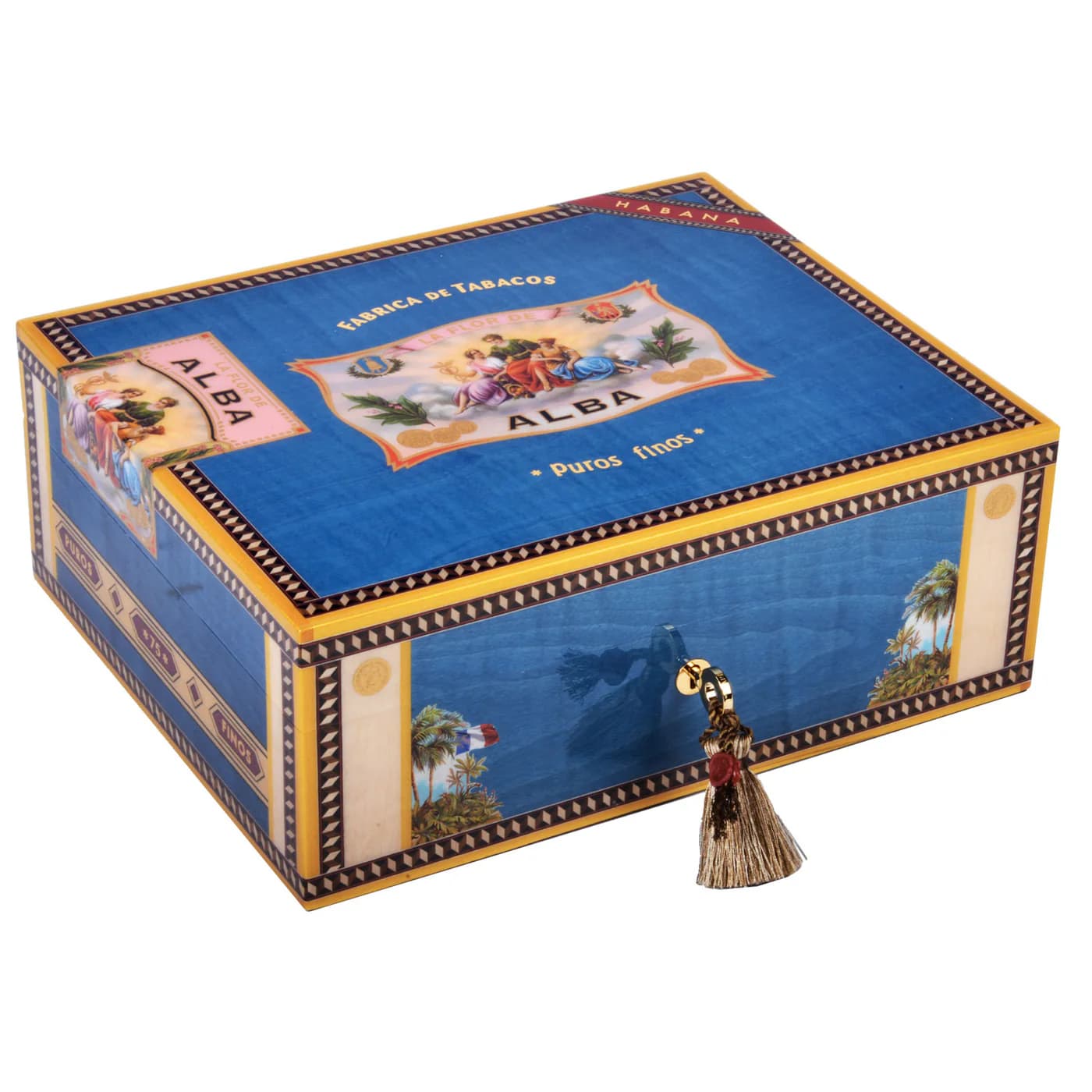 Flor De Alba - 75 Cigars - Blue