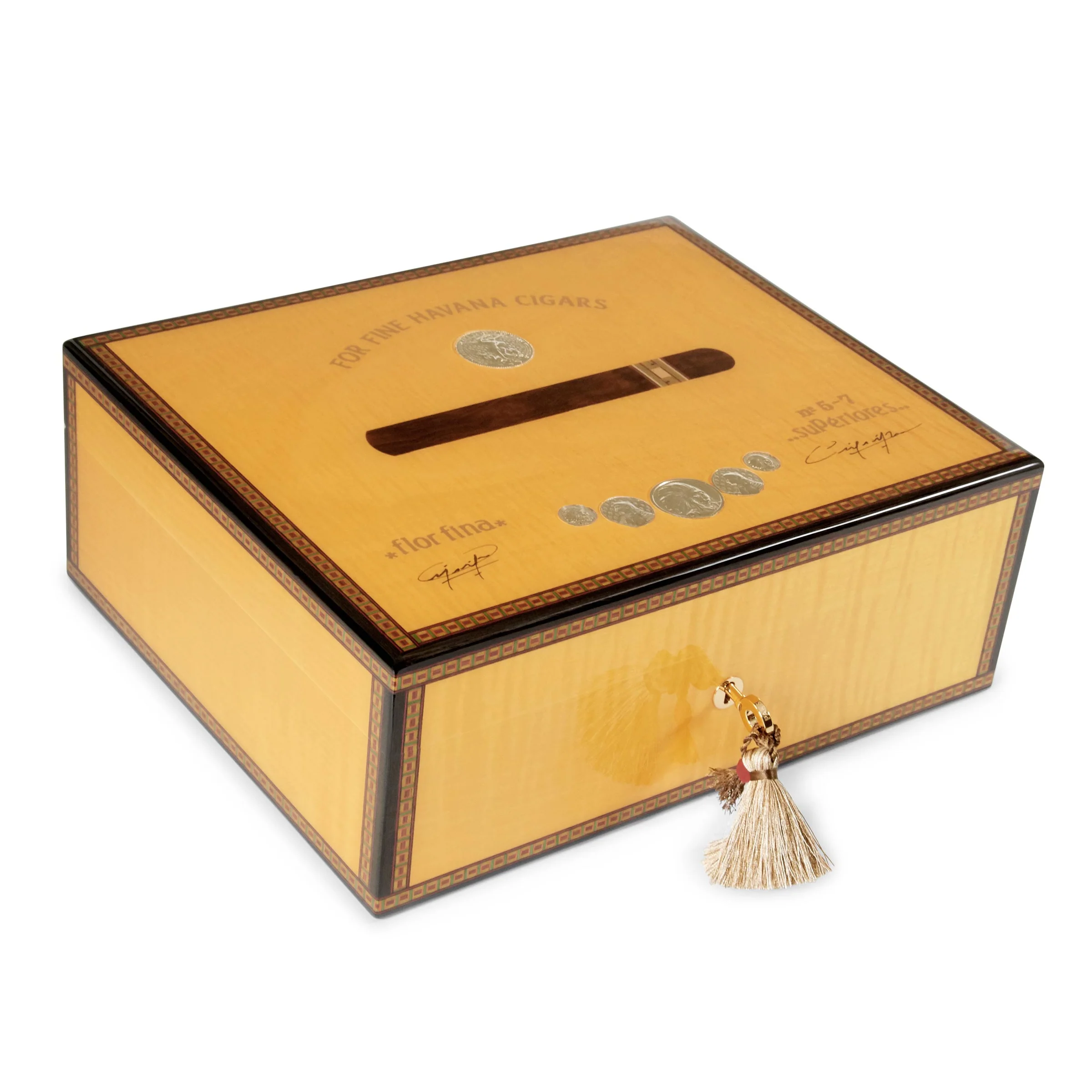 Medals - 75 Cigars - Yellow